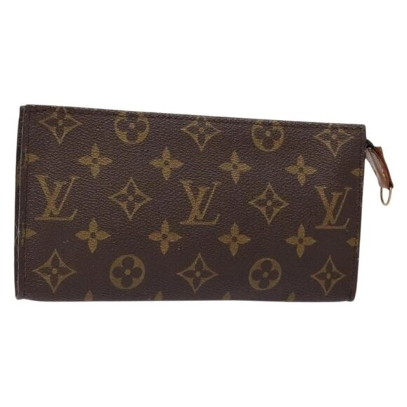 LOUIS VUITTON Monogram Bucket GM Accessory Pouch LV Auth sw1449 - Picture 1 of 16